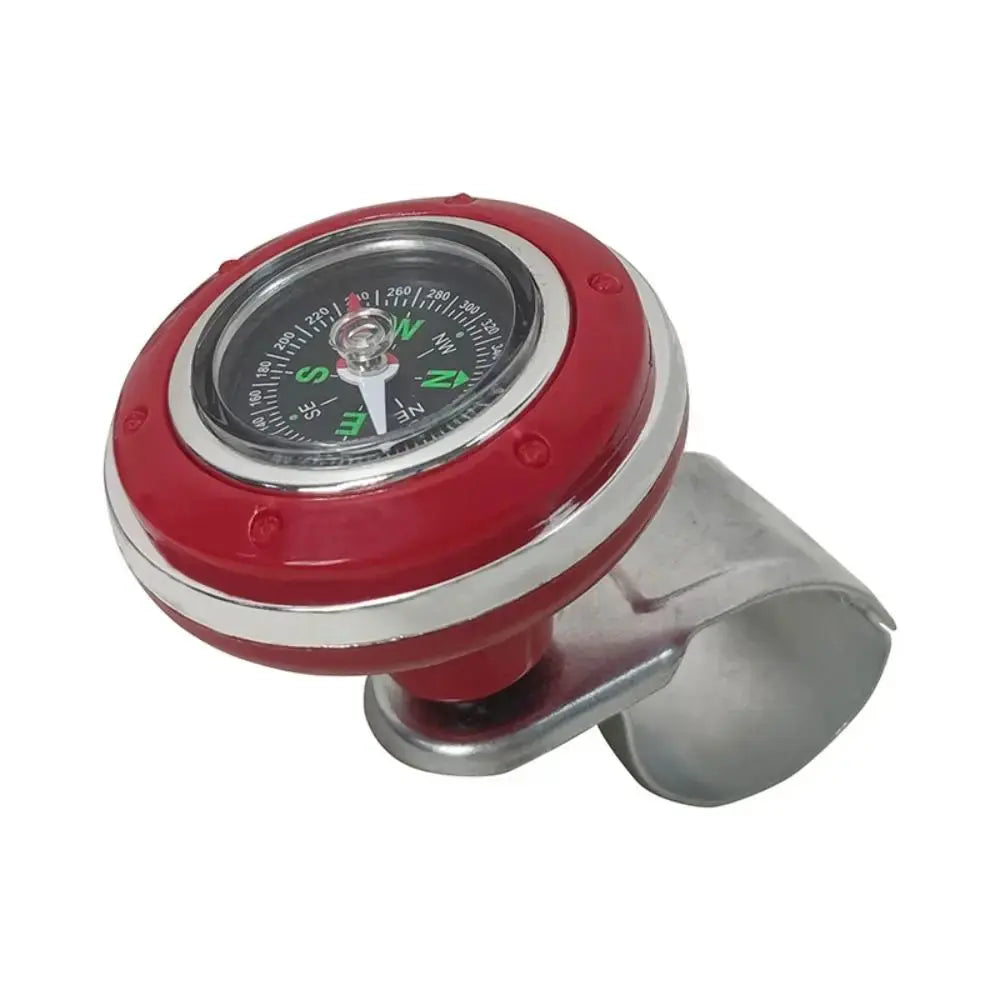 Steering Wheel Spinner Knob with Compass 360-degree Power Handle Ball Booster for Car Vehicle Steering Wheel Auto Gm Service Guy