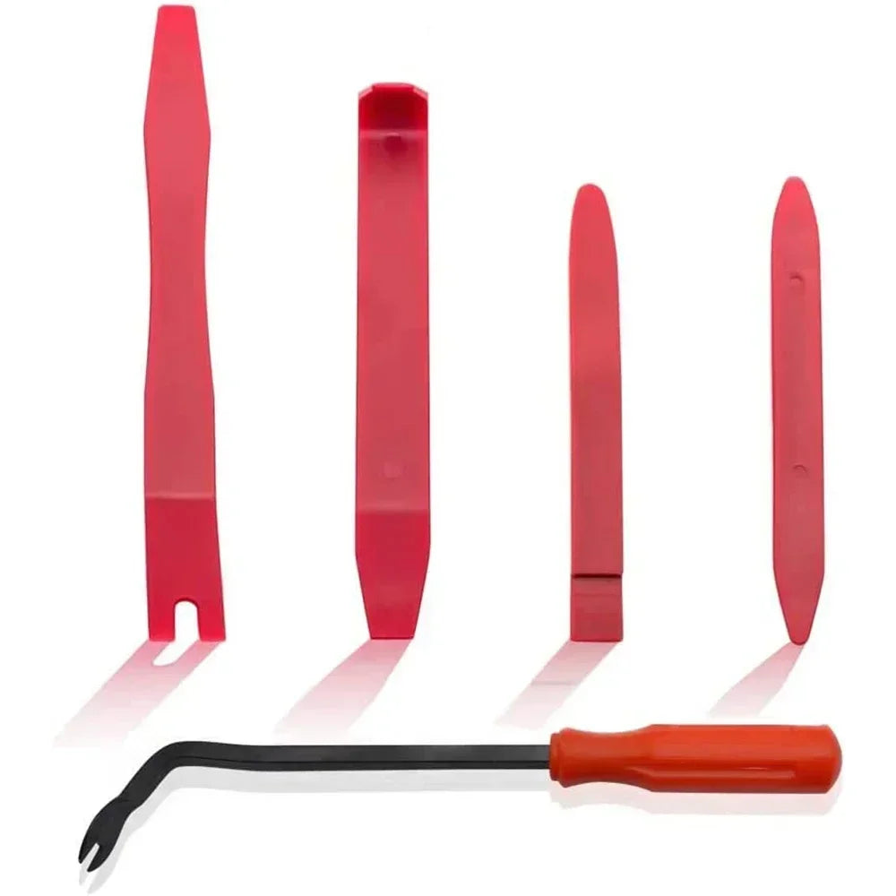 Car Interior Trim Removal Tool Kit — Non-Scratch Pry Tools for Door Clips, Fasteners, Dashboards & Audio Panels FanzyMarket