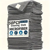 Econic Blanks microfiber cleaning cloths, lint-free and absorbent, ideal for car windows and general cleaning tasks
