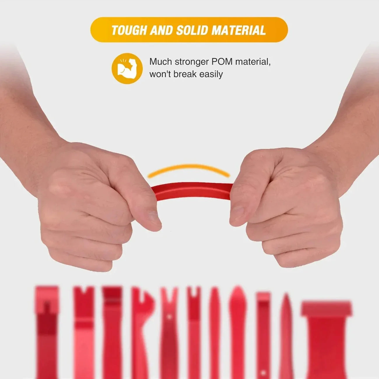 Car Interior Trim Removal Tool Kit — Non-Scratch Pry Tools for Door Clips, Fasteners, Dashboards & Audio Panels FanzyMarket
