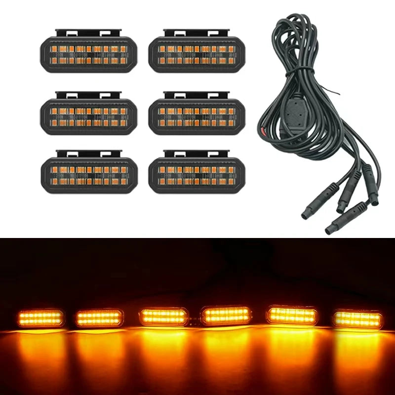 Chevrolet Silverado 2018 LED front grille light by Gm Service Guy, daytime running LED signal lamps on vehicle grille.