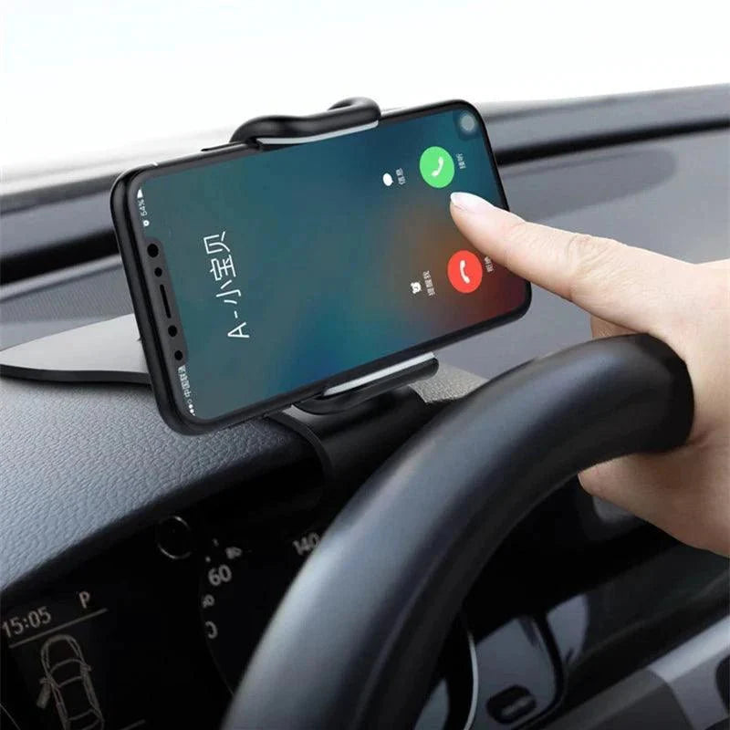 360 Rotatable Car Phone Holder Universal Cell Phone Stands Car Rack Dashboard Support for Auto Grip Mobile Phone Fixed Bracket MANDOTOS