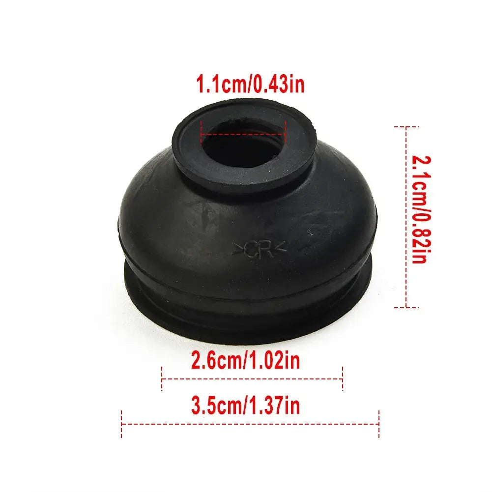 6/2pcs Premium Rubber 13 30 23/11 27 21  Tie Rod Ends And Ball Joint Dust Covers Universal Ball Joint Boot Dust Boot Covers Gm Service Guy