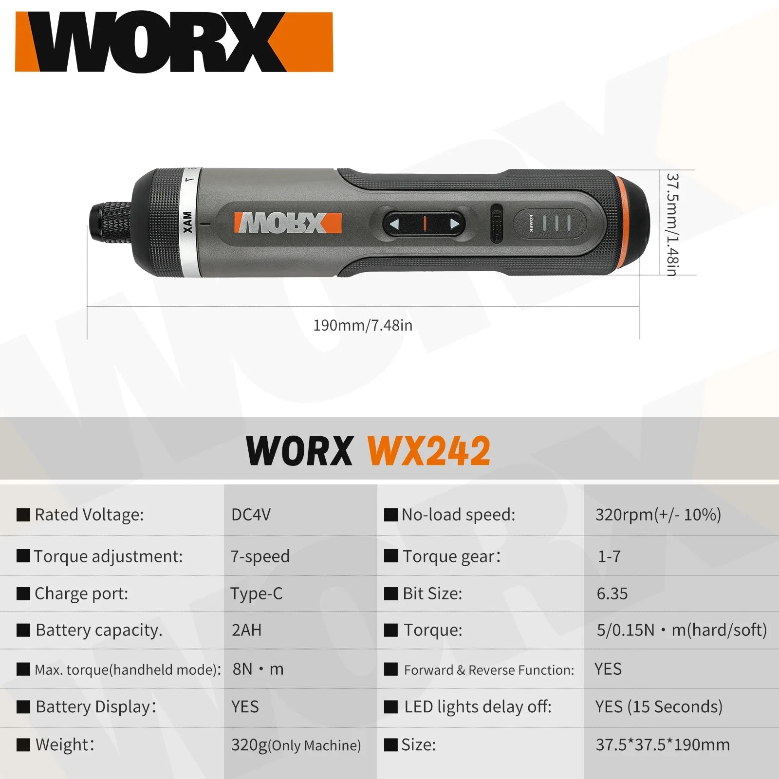 4V Cordless Electric Screwdriver Set — USB Rechargeable Smart Mini Drill, 30-Bit Kit (57mm/2.24in & 25mm/0.98in) FanzyMarket