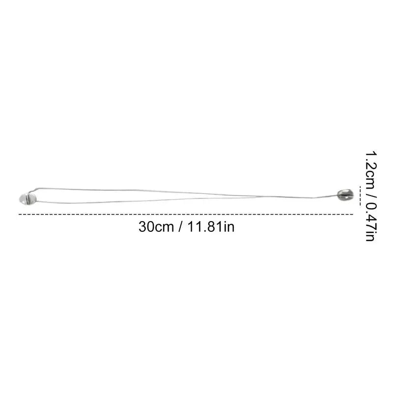 Car Emblem Removal Tool 11.8 in (30 cm) No-Scratch Auto Badge and Logo Pry Tool Polymer Trim Remover FanzyMarket