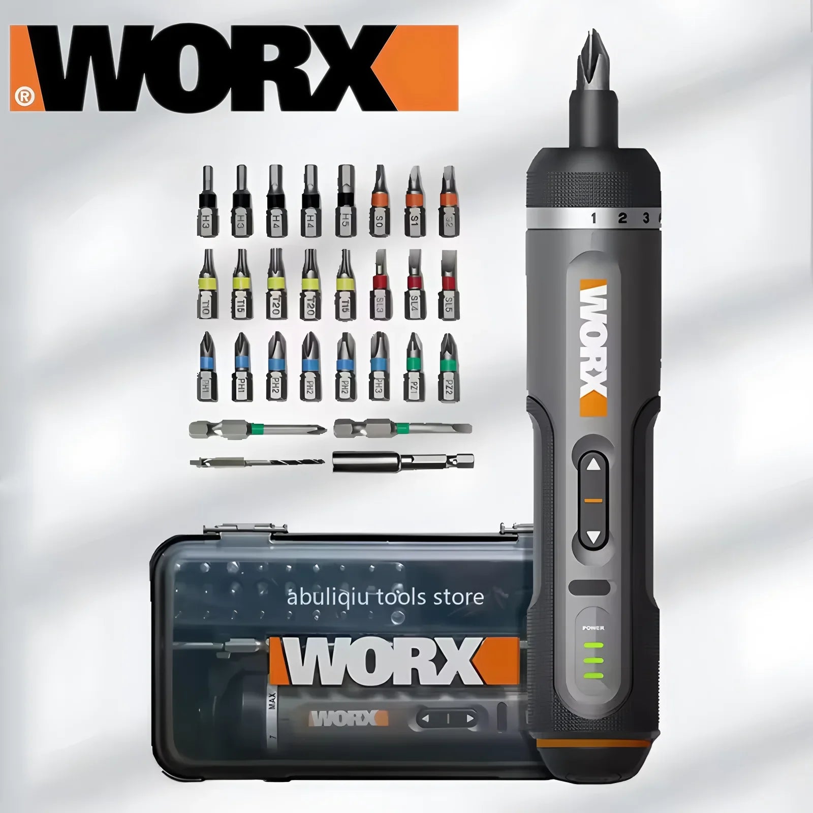 4V Cordless Electric Screwdriver Set — USB Rechargeable Smart Mini Drill, 30-Bit Kit (57mm/2.24in & 25mm/0.98in) FanzyMarket