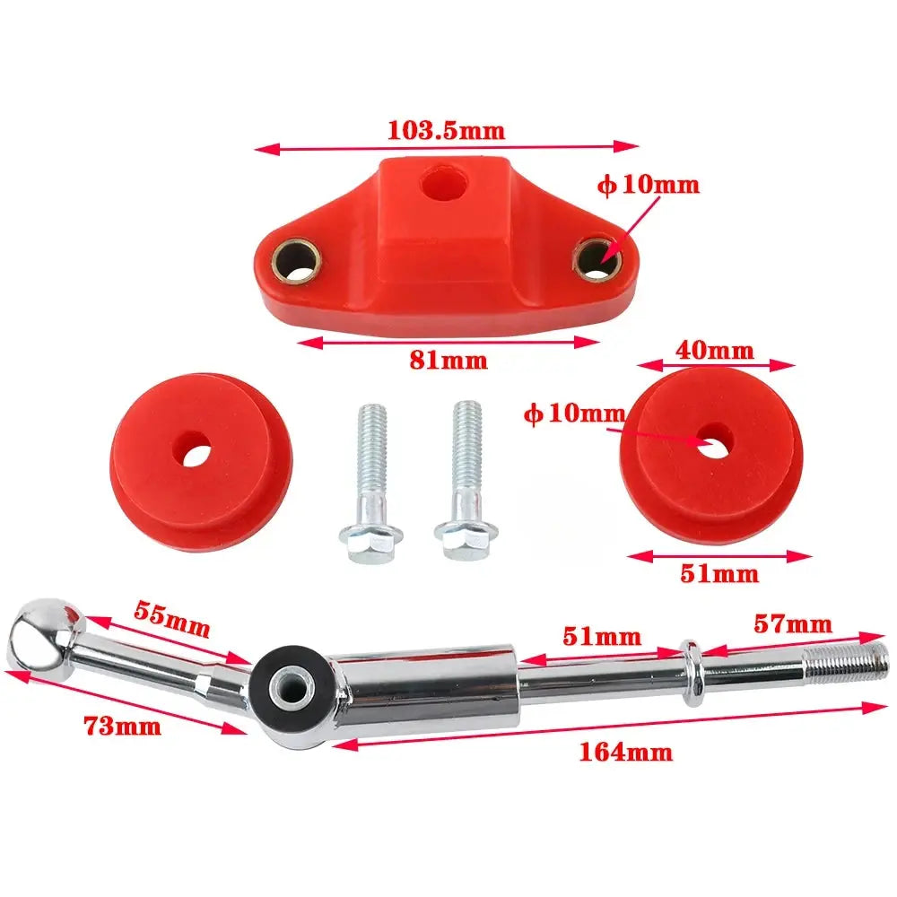 Racing Car Short Shifter w/ Stabilizer Bushing For 08-14 Subaru Impreza WRX Legacy 5 Speed Modification Parts auto parts cheap Gm Service Guy
