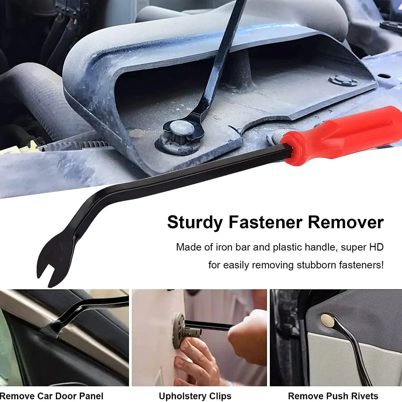 Car Interior Trim Removal Tool Kit — Non-Scratch Pry Tools for Door Clips, Fasteners, Dashboards & Audio Panels FanzyMarket
