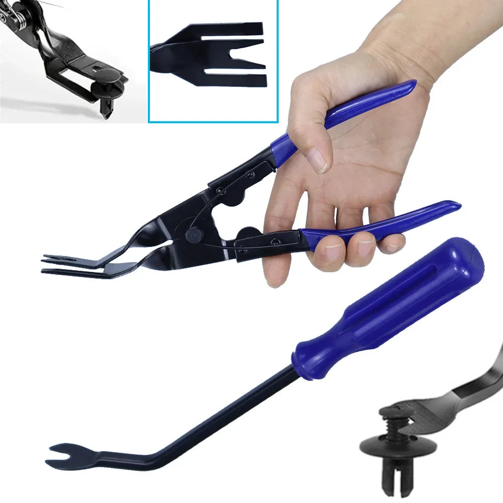 Car Interior Trim Removal Tool Kit — Non-Scratch Pry Tools for Door Clips, Fasteners, Dashboards & Audio Panels FanzyMarket