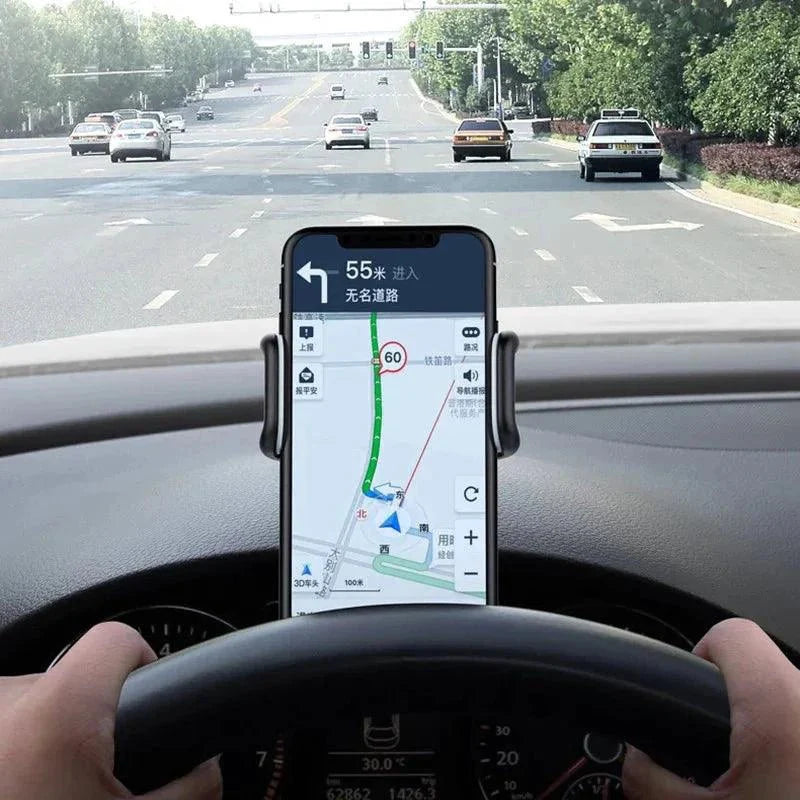 360 Rotatable Car Phone Holder Universal Cell Phone Stands Car Rack Dashboard Support for Auto Grip Mobile Phone Fixed Bracket MANDOTOS