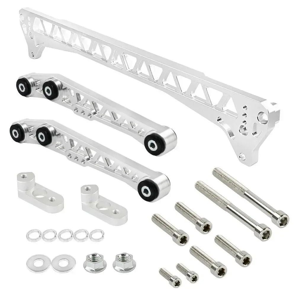 Hot sale Chassis Parts Billet Rear Lower Control Arms + Subframe Brace for Honda Civic EG 92-95 or 1994-2001 Acura Integra Gm Service Guy