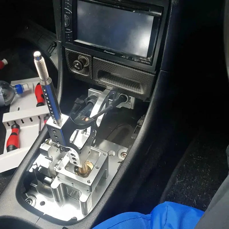 racing parts For K-Series Shifter Shift Knob Gear Base Plate Cables Trans Bracket Shifter Kit Gm Service Guy