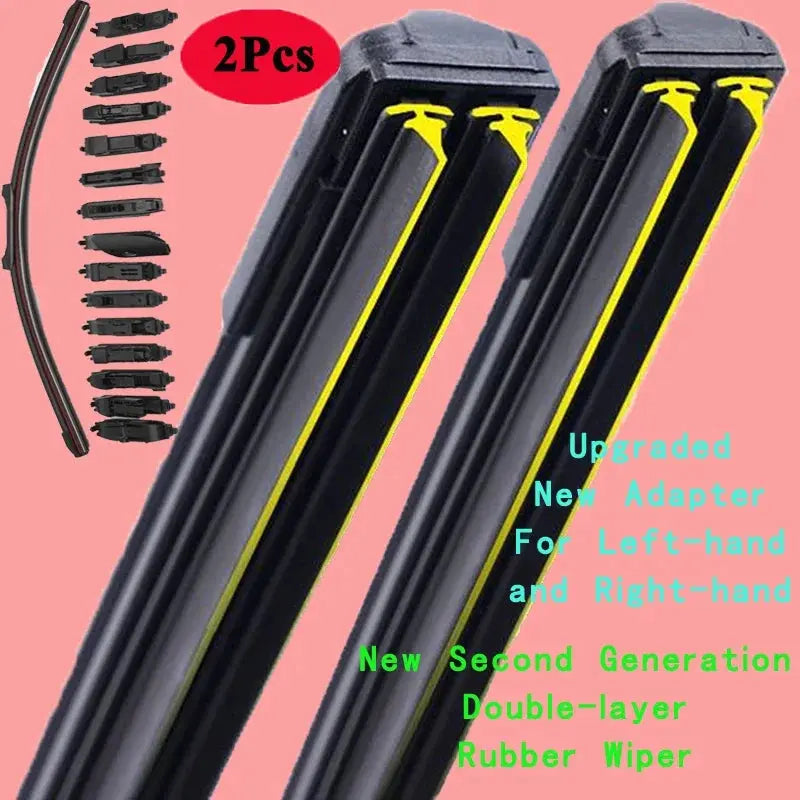For GMC Sierra 1500 2500 3500 Pick Up 1998 1999 2000 2001 2002 2003 2004 2005 2006 Double Rubber Car Windshield Wiper Blades Gm Service Guy