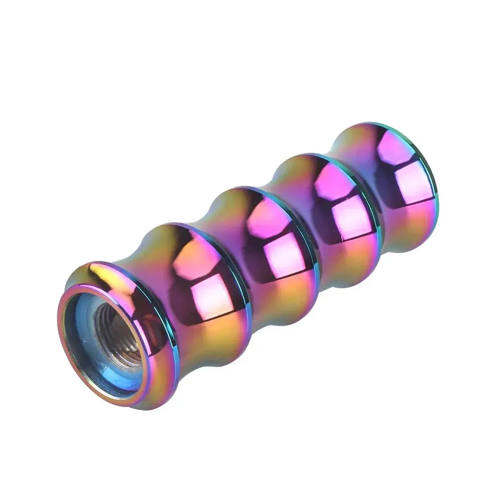 Auto Universal round gear head Aluminum alloy 8 Color wave club head racing gear shift head knob handle personality hot Gm Service Guy