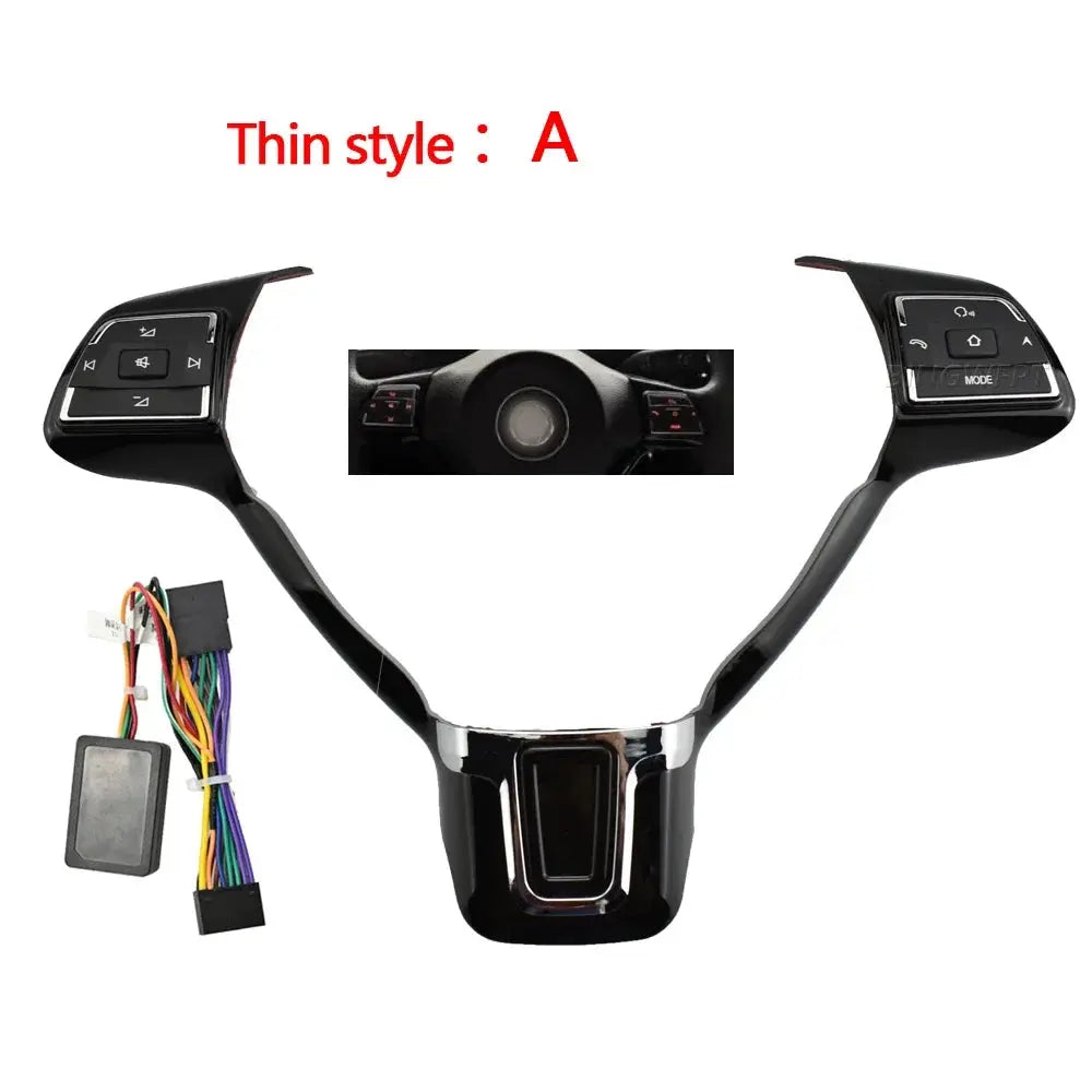 Car Steering Wheel Remote Wireless Control Button For Volkswagen Jetta 2013-2015 Polo 2011-2011 Multi-function Controller Switch Gm Service Guy