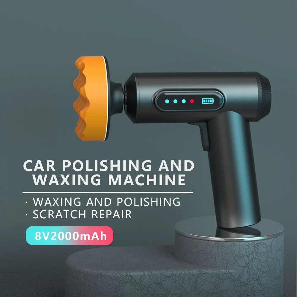 Car Polishing Sanding Machine Wireless Car Paint Scratch Repair Windscreen Glass Oil Film Remove Machine Leather Care Econic Blanks