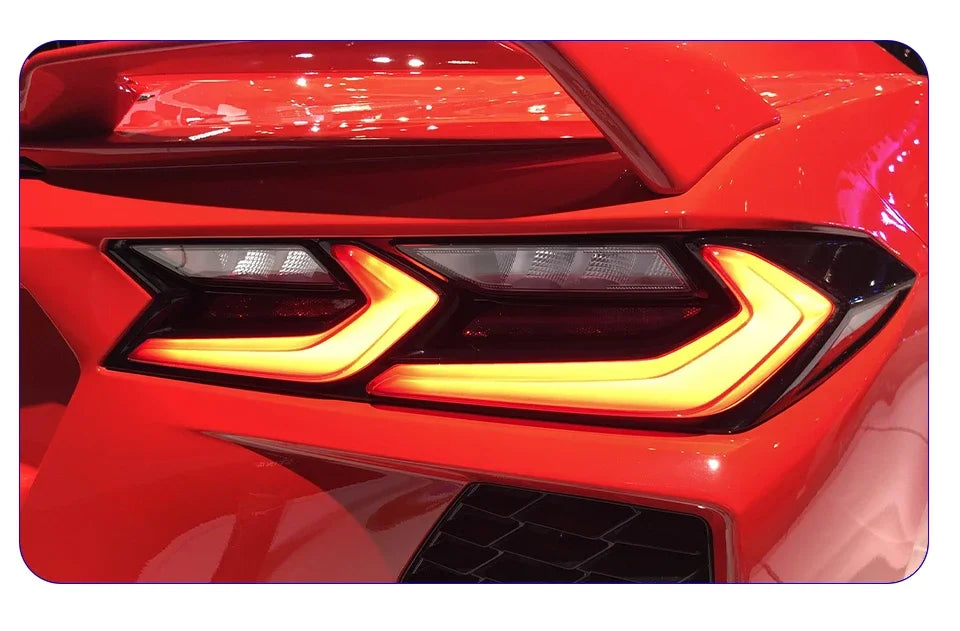 Chevrolet Camaro 2014-2020 rear taillights assembly with LED highlight and turn signal, car taillights accessory by GM Service Guy