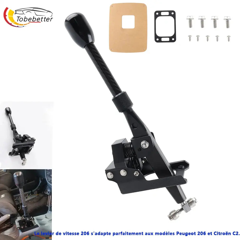 Billet Race Gear Shifter Box Manual Short Shifter For Peugeot 206 quick shifter racing parts Gm Service Guy