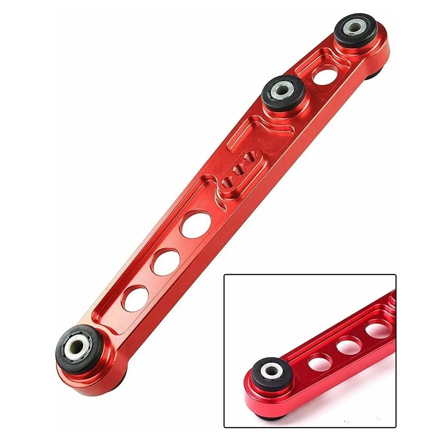 red gold Silver Rear Subframe Brace + Tie Bar + Lower Control Arm For Honda Civic EG 1992-1995 suspension performance parts Gm Service Guy