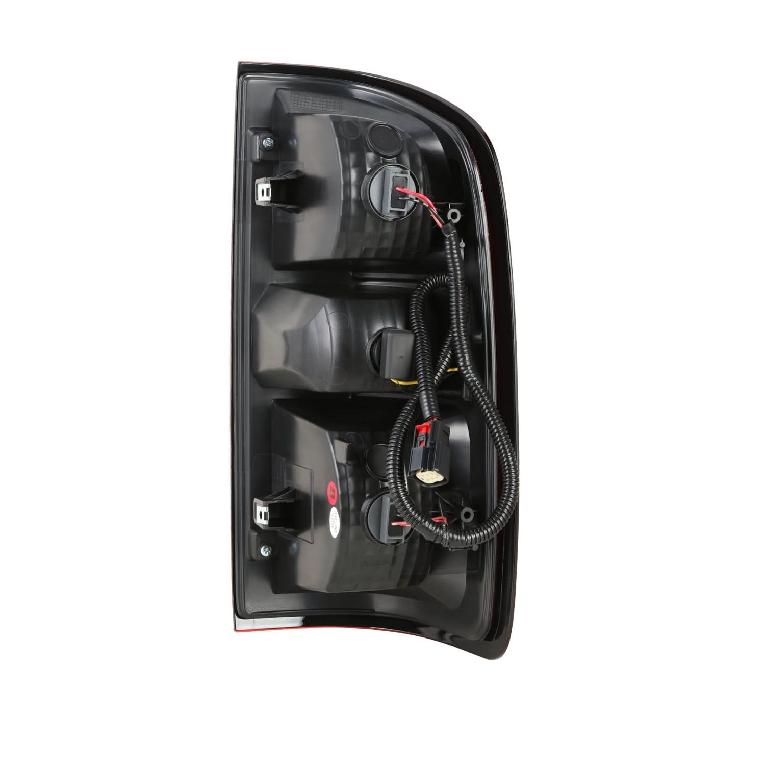 Red clear factory OE style tail light for Chevrolet Colorado 2015-2022 by K2 Industries, showing the tail light assembly.
