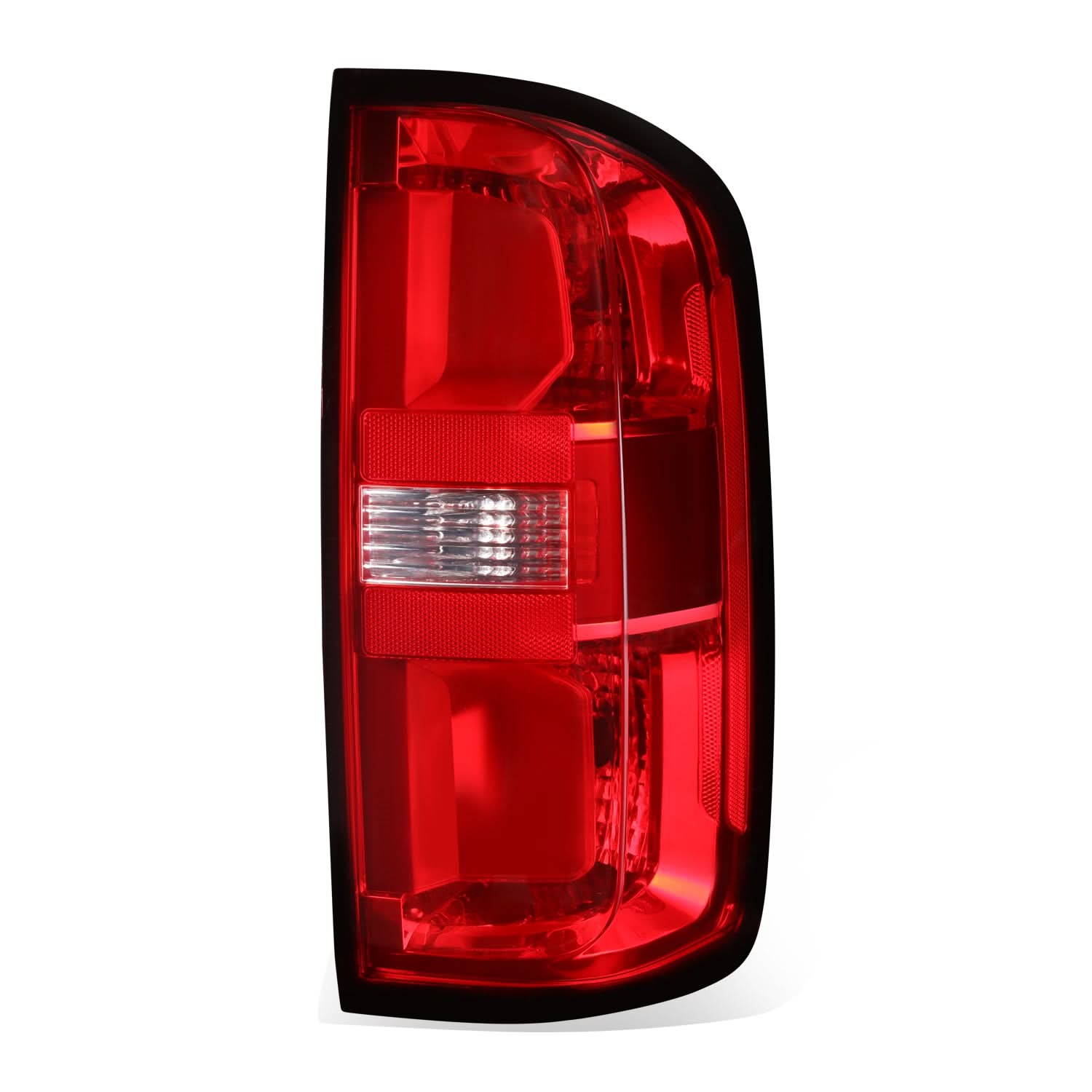 Chevrolet Colorado 2015-2022 right OE style tail light by K2 Industries, features clear lens and red reflector.
