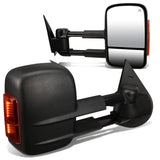 K2 Industries heated towing mirrors for 2007-2012 Chevrolet Silverado and GMC Sierra, with powered adjust and black finish.