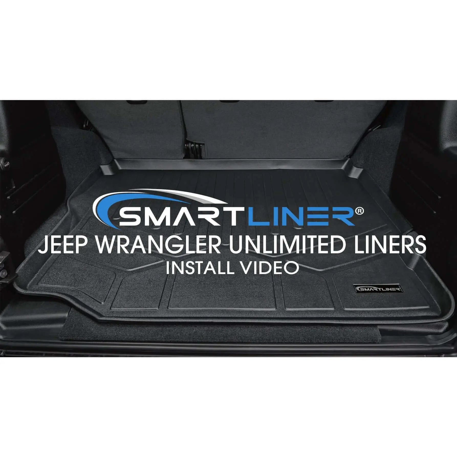 SMARTLINER Custom Fit Floor Liners For JL New Body 2018-2024 Jeep Wrangler Unlimited without Subwoofer (no JK) Smartliner USA