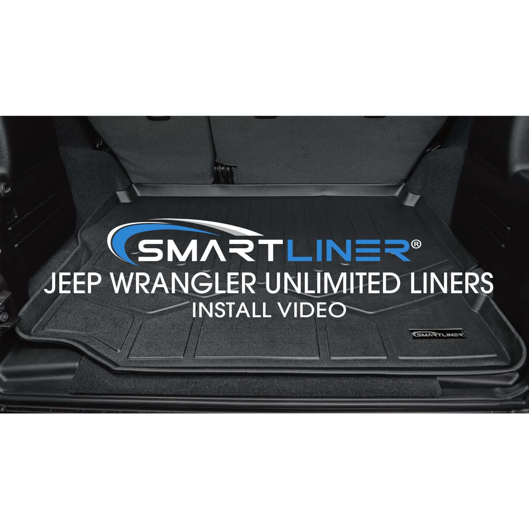 SMARTLINER Custom Fit Floor Liners For JL 2018-2024 Jeep Wrangler Unlimited 4-Door (JL New Body Style - not JK) Smartliner USA
