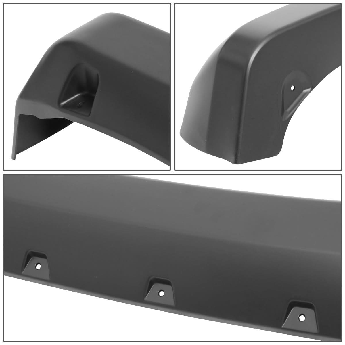 K2 Industries Chevrolet Silverado 2500HD/3500HD pocket-riveted wheel flares, black body accessories on pickup truck.
