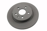 ACDelco Disc Brake Rotor, Rear, Solid, Smooth Surface, Cast Iron, Black E-Coat, Buick, Chevrolet - 1771047