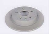 ACDelco Disc Brake Rotor, Rear, Solid Surface, Cast Iron, Black E-Coat, Buick, Chevrolet, Each - 1771076