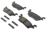ACDelco Brake Pads, Gold Ceramic, Rear, Hummer, Set - 17D1120CHF1