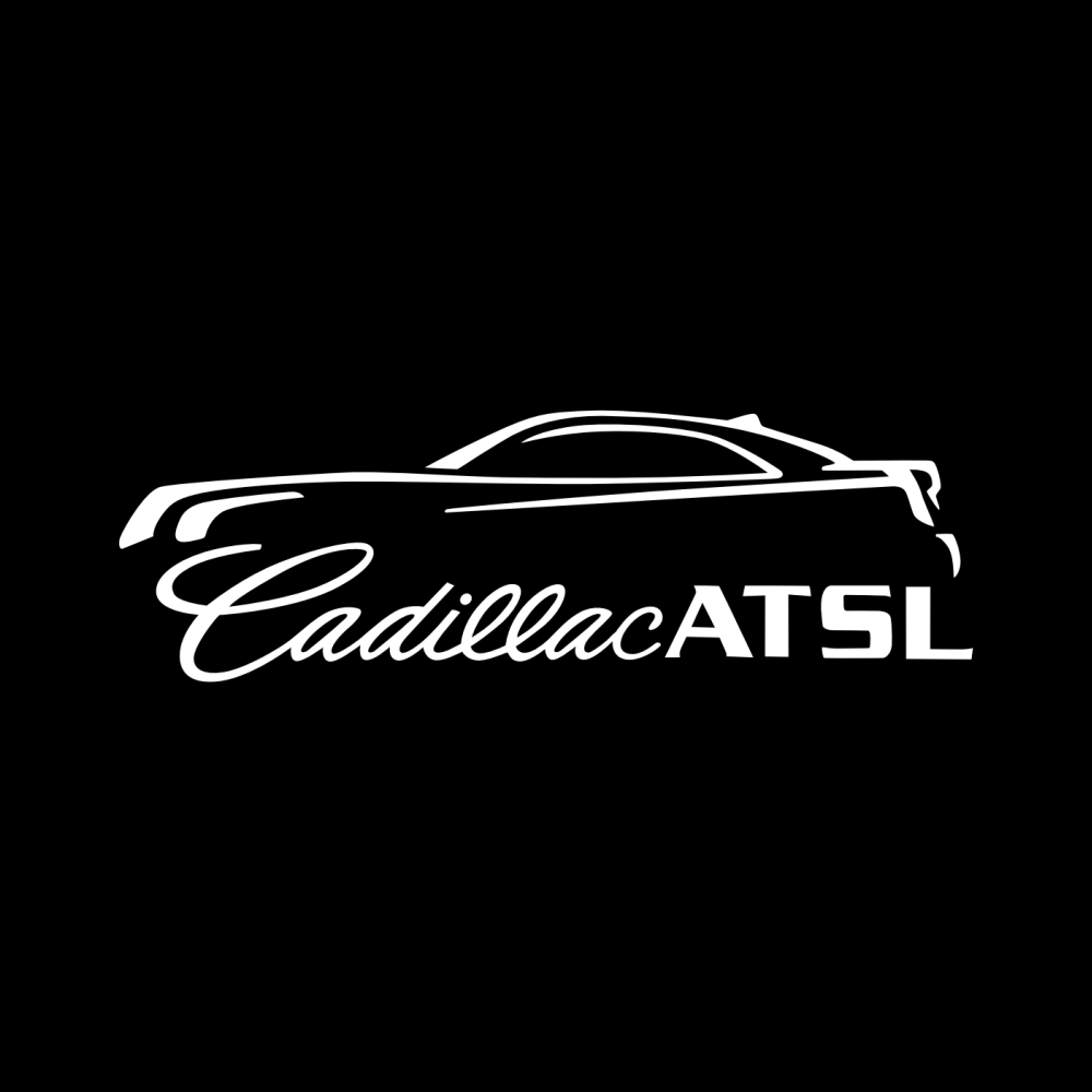 Custom Puddle Lights Cadillac ATS Premium Under Door Projector Puddle Lights Various Designs 2013-2019, additional view 12