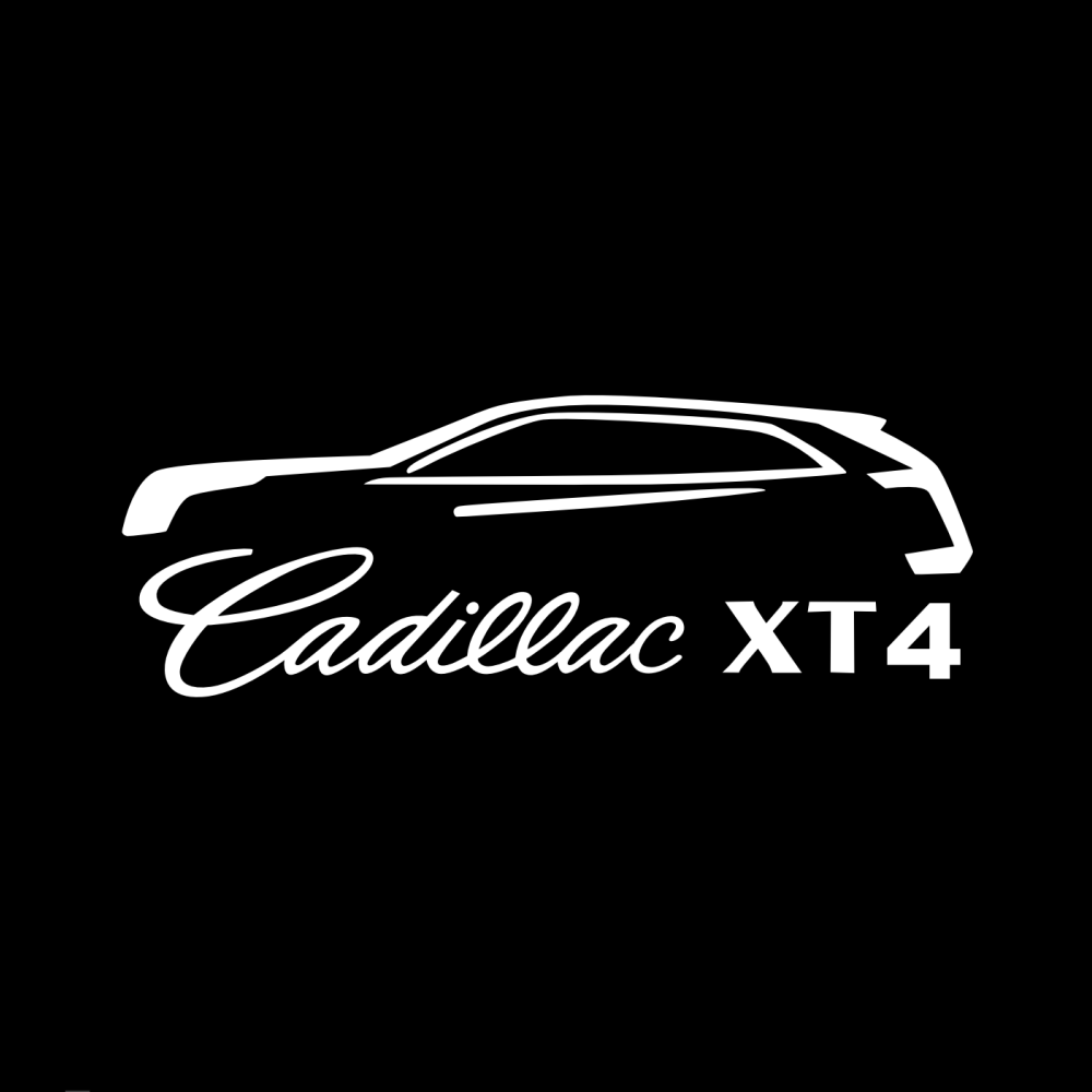 Custom Puddle Lights Cadillac XT4 Premium Door Puddle Lights Various Designs 2018-2026, additional view 5