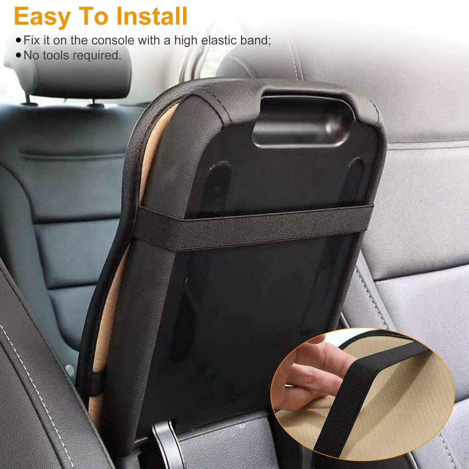 DailySale Car Armrest Pad Cover PU Leather Fit for SUV Truck Car, product detail
