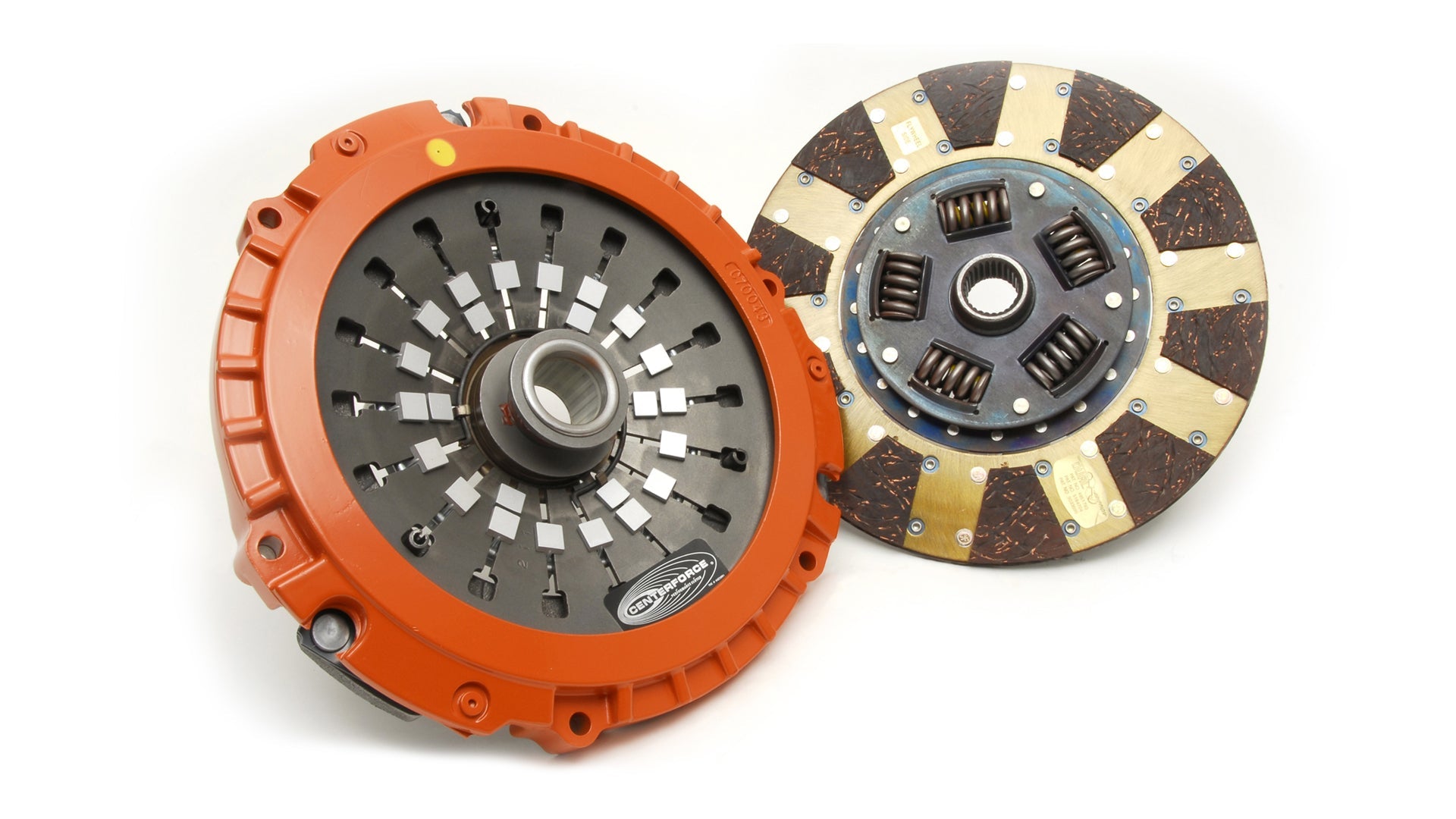 Centerforce Dual Friction ? High Performance Clutch Pressure Plate And Disc Set 586 Ft/lbs Capacity 11in Dia. 26-Spline Fits Chevrolet/Pontiac Camaro And Firebird 5.7L Montgomery Parts