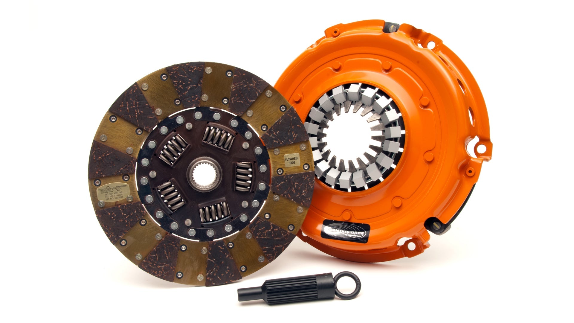 Centerforce Dual Friction ? High Performance Clutch Pressure Plate And Disc Set 660 Ft/lbs Capacity 10.700in Dia. 26-Spline Fits Chevrolet Corvette 5.7L Montgomery Parts