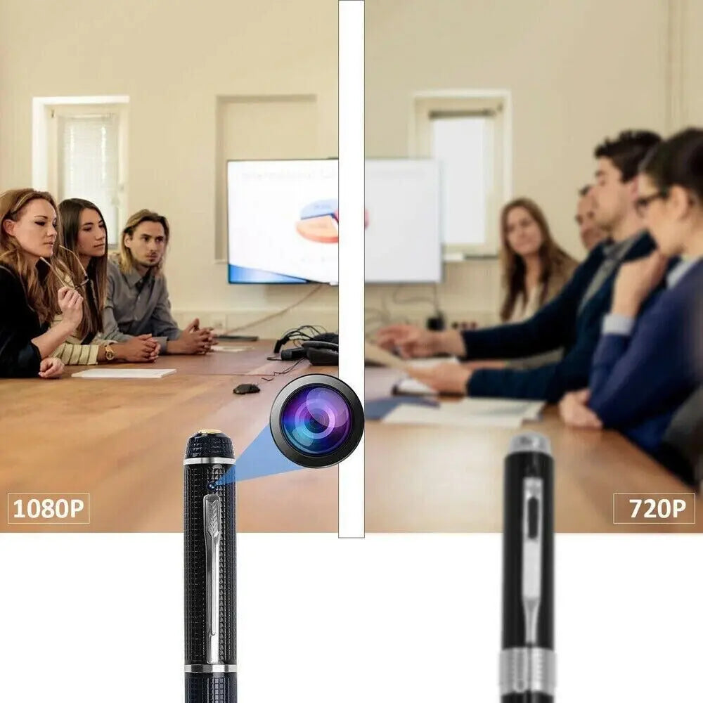 Hidden Cam Pocket Pen Camera 1080P HD Mini Body Video Recorder DVR Security USB Gm Service Guy