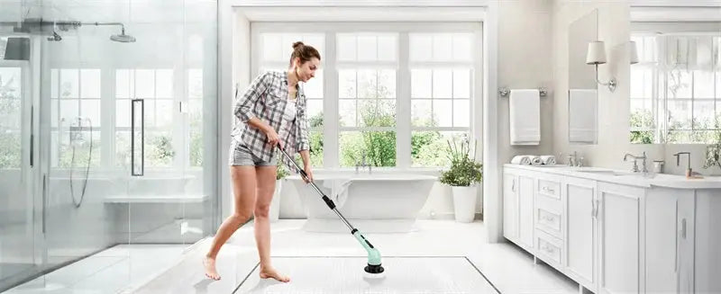 9-in-1 Multifunctional Wireless Electric Cleaning Brush Household Kitchen Bathroom Brush USB Handheld Rotating Cleaning tools Gm Service Guy