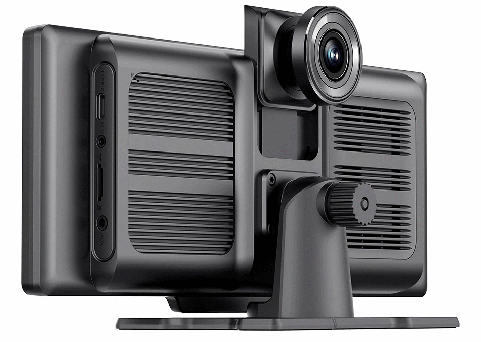 4K 10.26'' Mirror Dash Cam w/ Carplay & Android Auto MANDOTOS