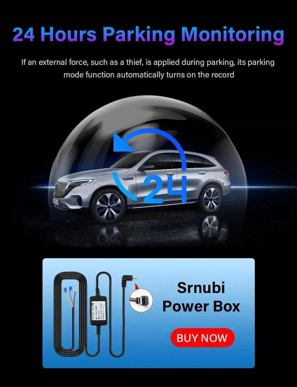 4K 10.26'' Mirror Dash Cam w/ Carplay & Android Auto MANDOTOS
