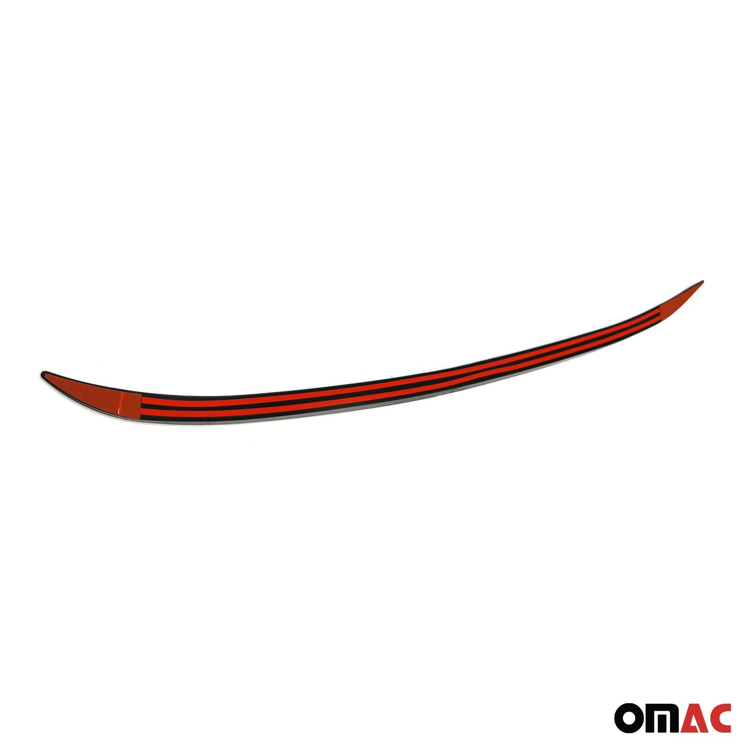 OMAC USA 2011-2019 Chevrolet Cruze Sedan Rear Trunk Spoiler Wing Black, angled view