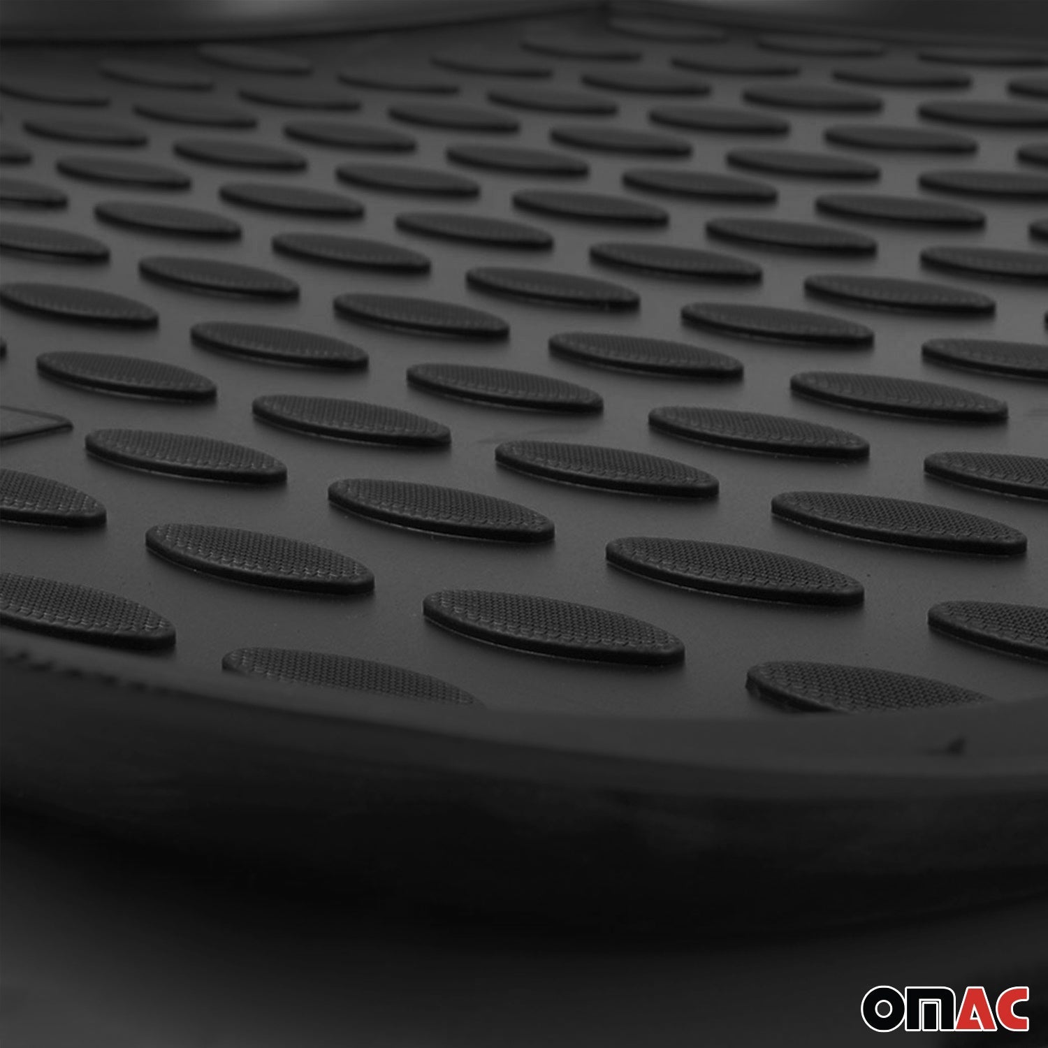 OMAC USA 2015-2020 Cadillac Escalade Cargo Liner Trunk Mat All Weather Behind 3rd Row, classic cargo liners, side view