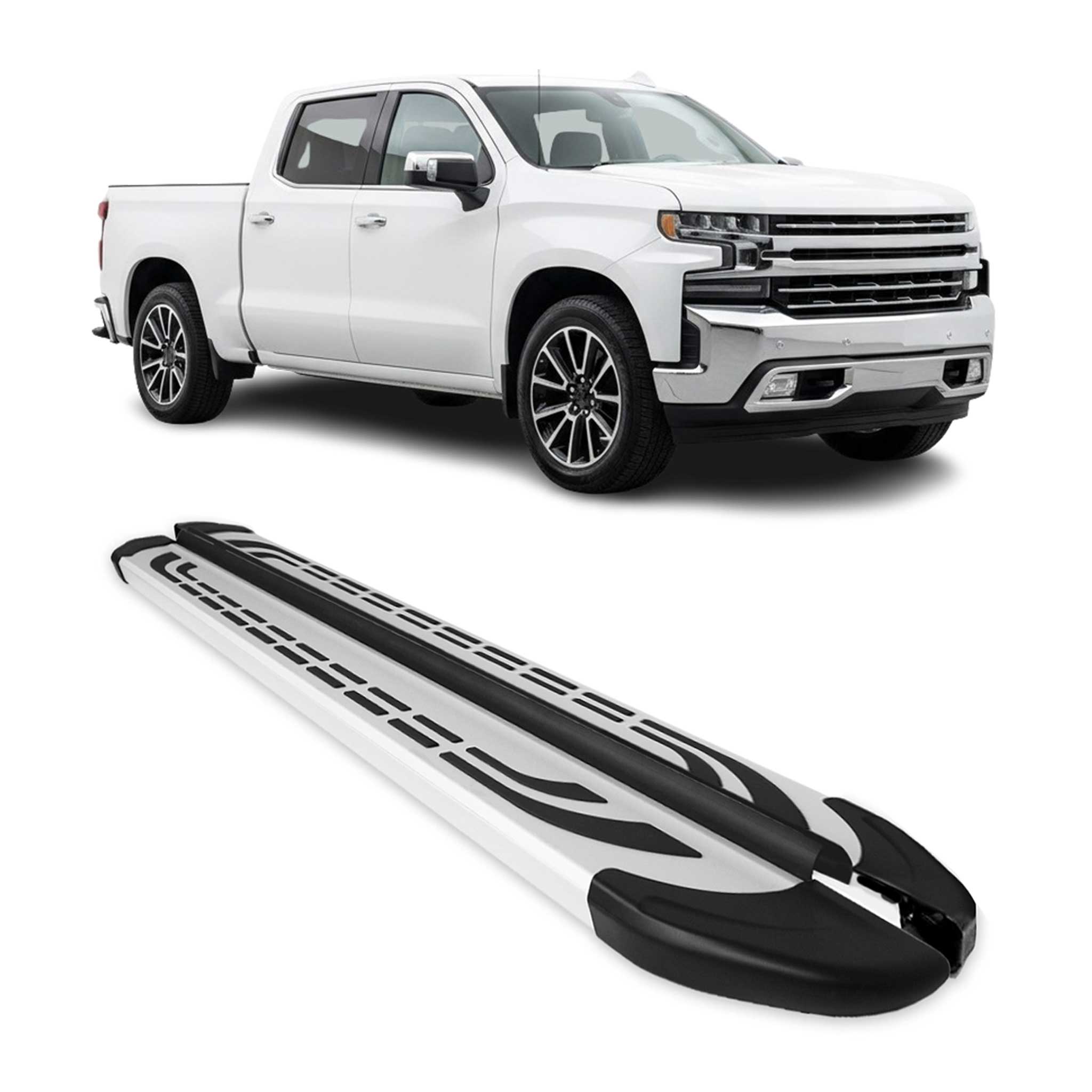 OMAC USA 2019-2026 Chevrolet Silverado / GMC Sierra 1500 Double Cab Crew Cab Side Step, running boards