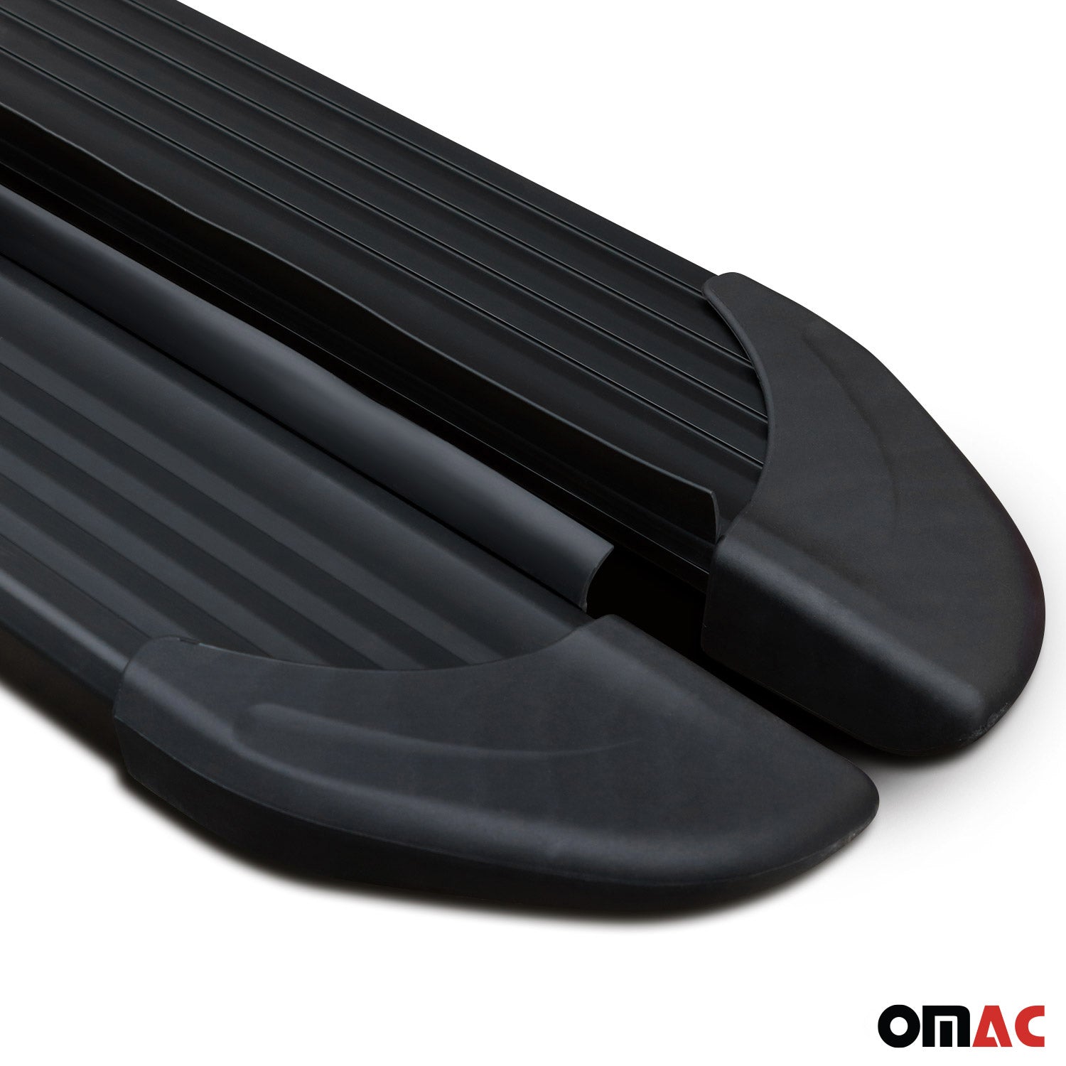 OMAC USA 2019-2026 Chevrolet Silverado / GMC Sierra 1500 Double Cab Crew Cab Side Step, running boards, reverse view