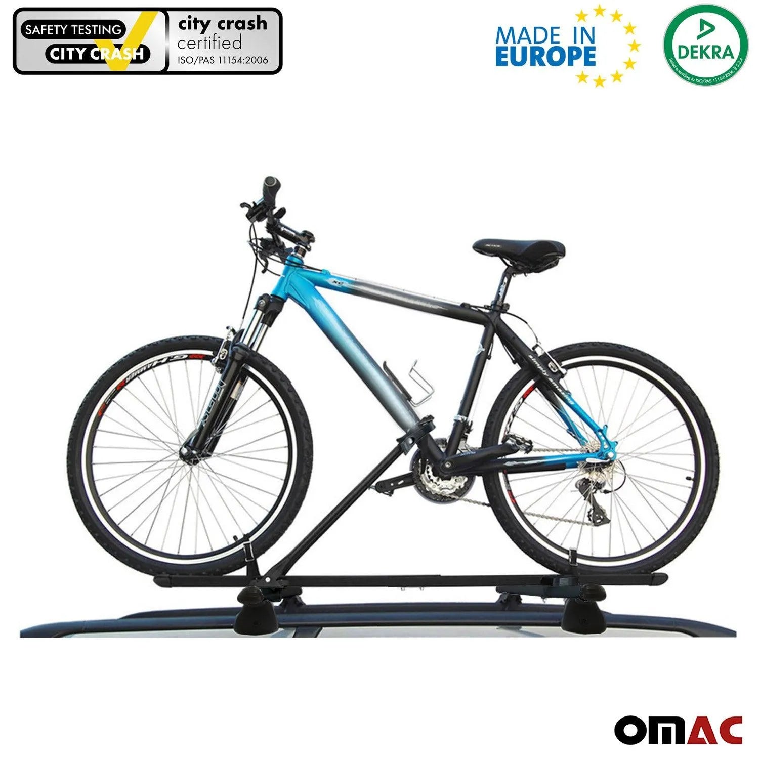 OMAC USA 2018-2024 GMC Terrain / Terrain Denali Bike Rack Carrier Roof Racks Set, roof kits, alternate view