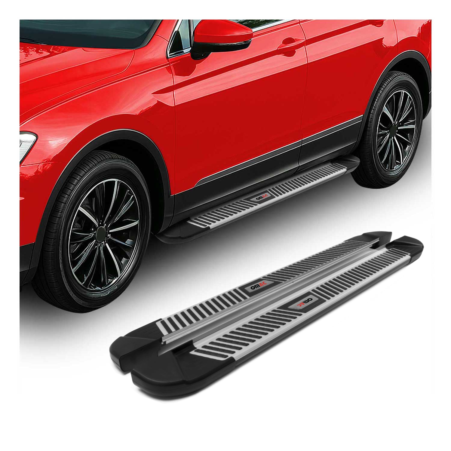 OMAC USA 2015-2024 Chevrolet Colorado / GMC Canyon Nerf Bar Side Step Running Boards Alu, alternate view