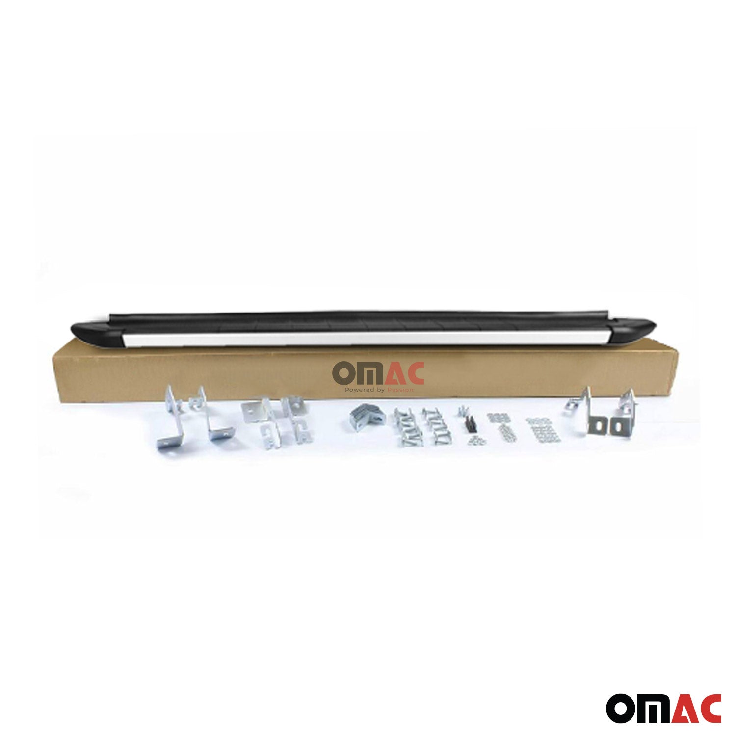 OMAC USA 2019-2026 Chevrolet Silverado / GMC Sierra 1500 Double Cab Crew Cab Side Step, running boards, additional view