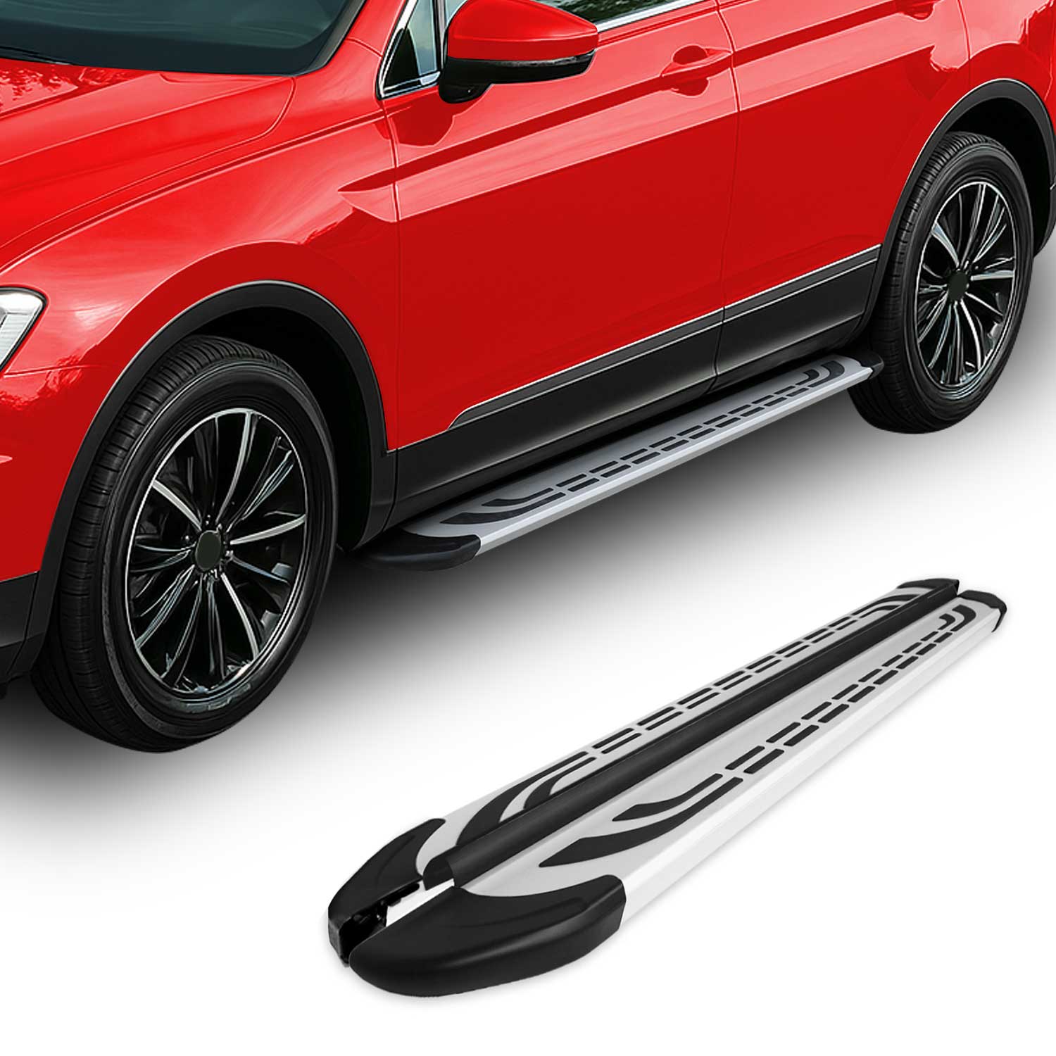 OMAC USA 2019-2026 Chevrolet Silverado / GMC Sierra 1500 Double Cab Crew Cab Side Step, running boards, alternate view