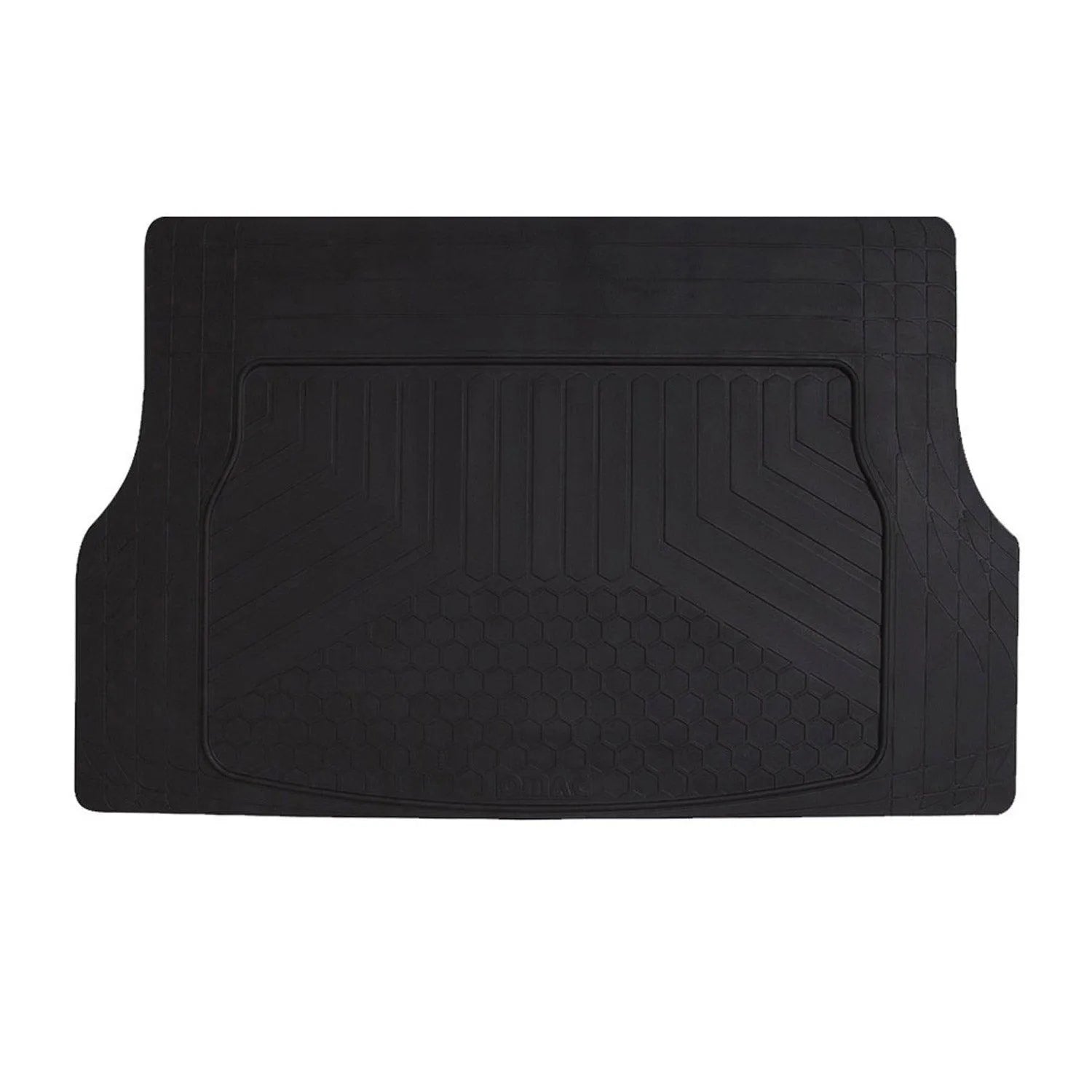 OMAC USA 2020-2024 Cadillac CT4 Universal Cargo Mats Liner All Weather Black Rubber, basic cargo liners